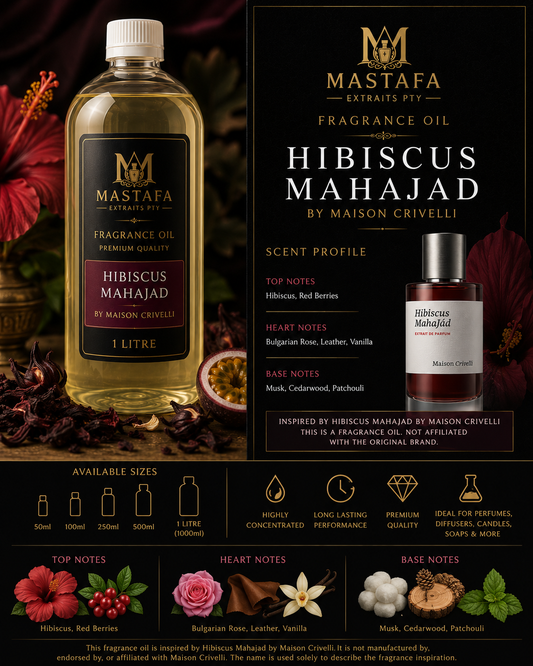 Fragrance oil inspired by Hibiscus Mahajad
