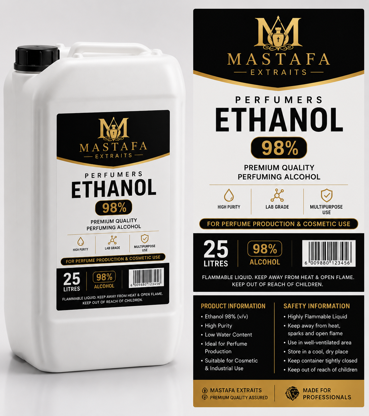 98%ethanol/alcohol