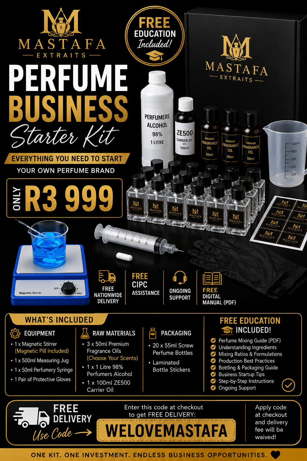 ALL INCLUSIVE KIT FOR STARTERS